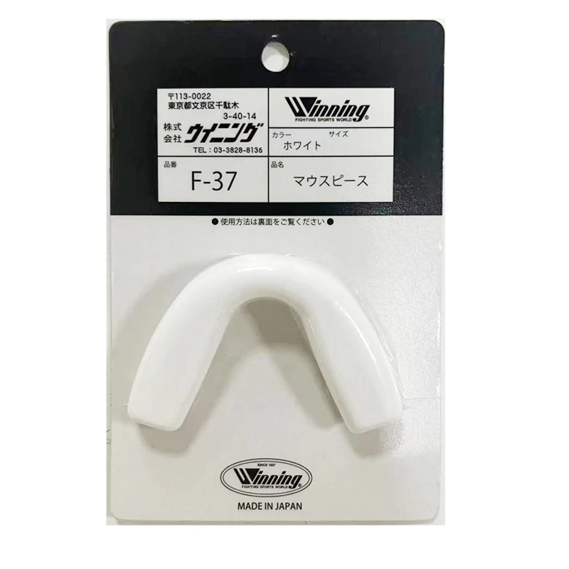 WINNING BOXING Mouth Guard F-3 F-37 F-2 Re-Mouldable With Case Free Size EVA Material Janpn boxing accessories