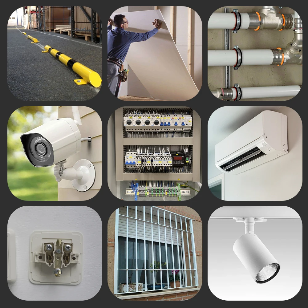 Multi-Purpose Manual & Powerful Steel Nail Gun for Concrete Wall Ceiling Installation Woodworking Metal Processing Fast Riveting 5