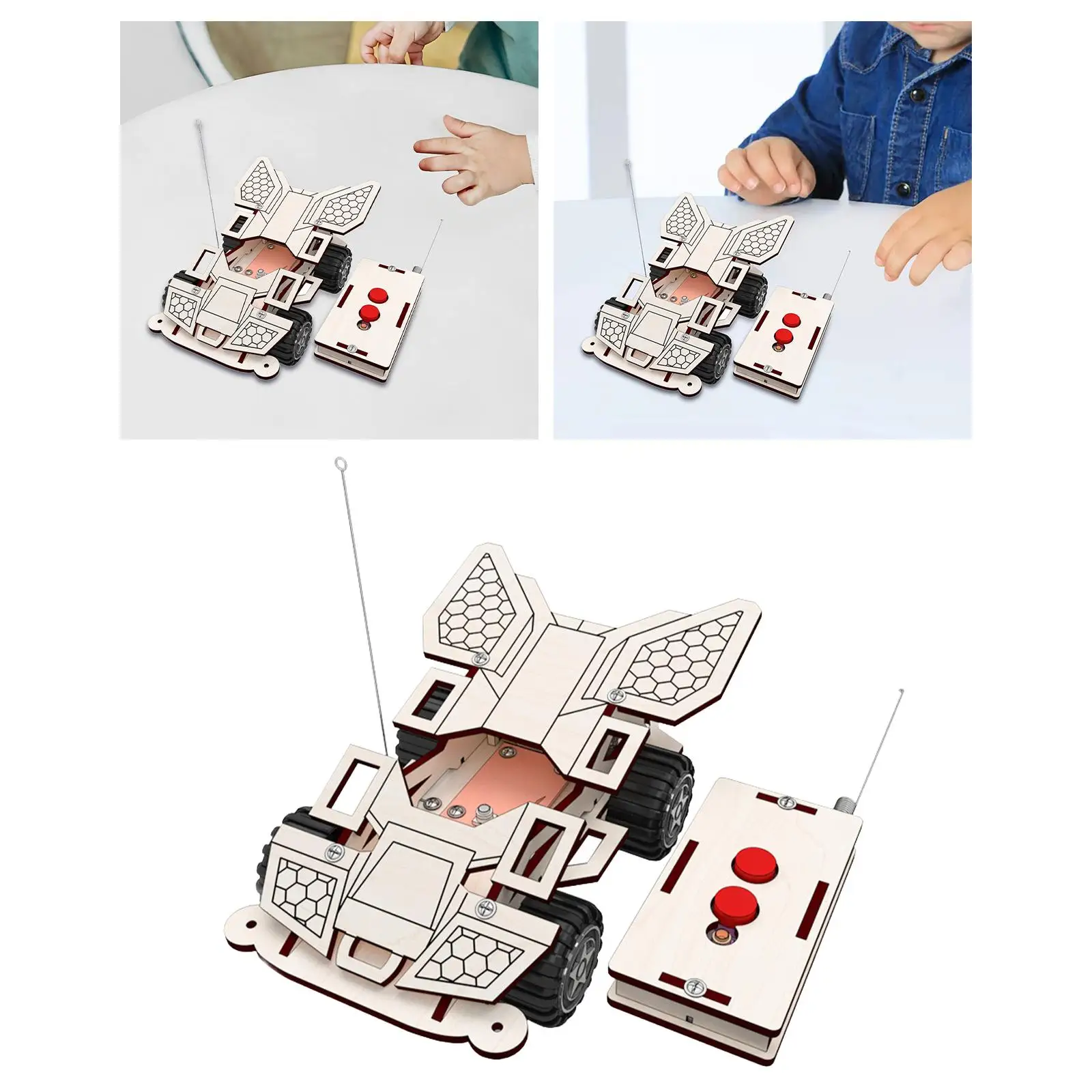 

DIY Science Experiments Learning Toy Building Project Game Car Material Pack