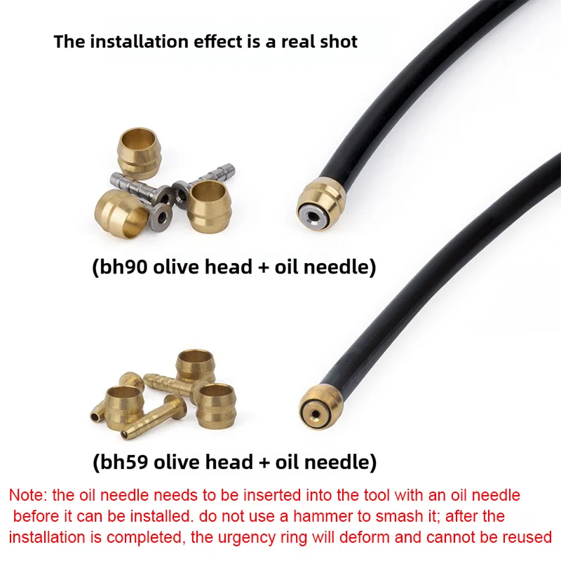 Mountain bike hydraulic Disc brake Oil Tube Set For SHIMANO Deore BH90 BH59