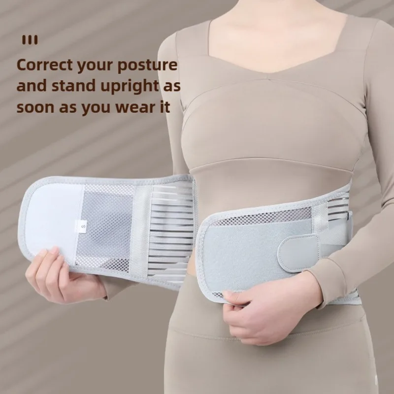 Professional Lumbar Support Back Brace with 5 Reinforced Stays 360 Degree Support for Lower Back Pain Relief Herniated Disc