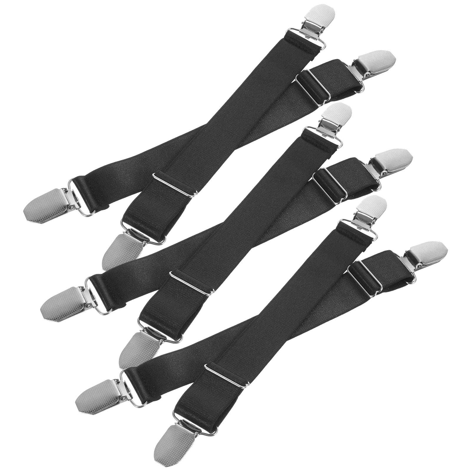 6 Pcs Boot Clip Motorcycle Riding Pant Leg Tie Straps Cargo Loop Jean Top Ring