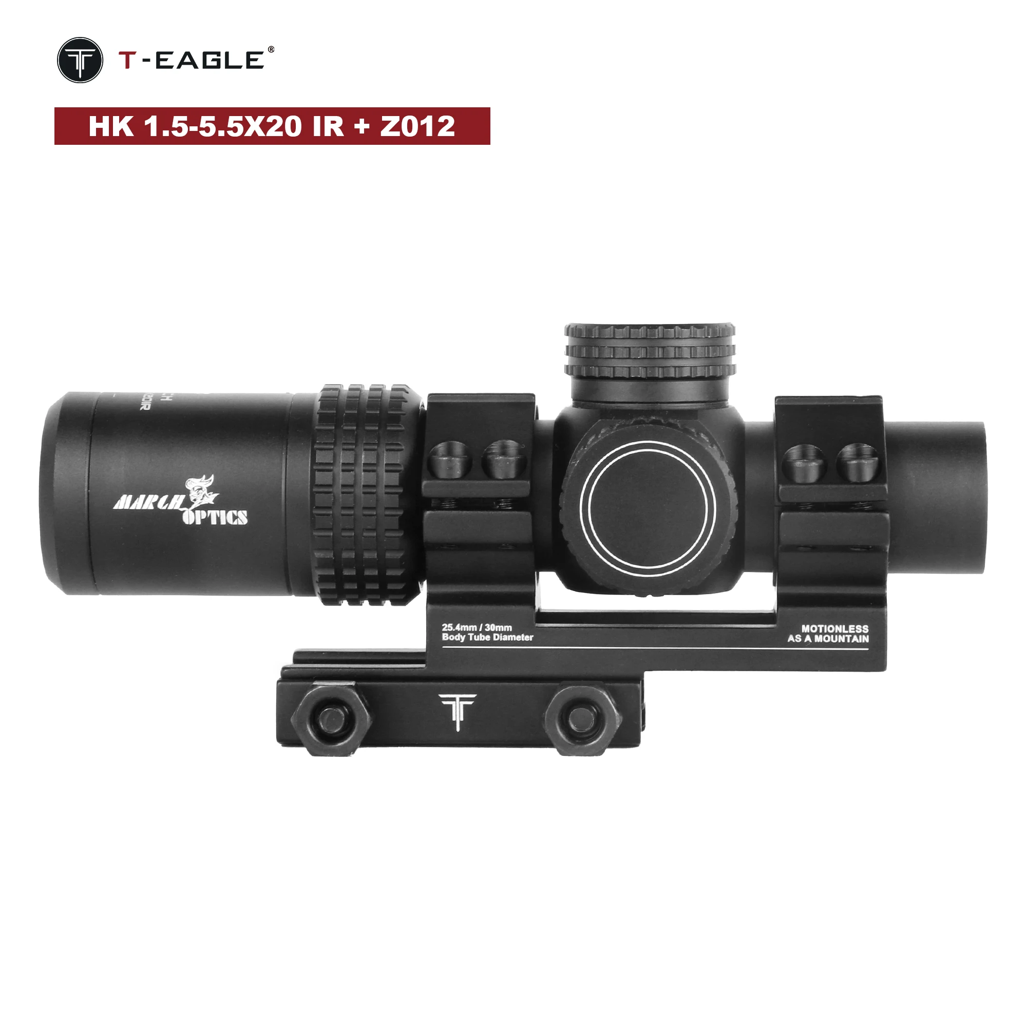 March Optics 1.5-5.5x20ショートスコープ 楽天市場】1.5-5.5x20ショートズームスコープ赤緑発光小型