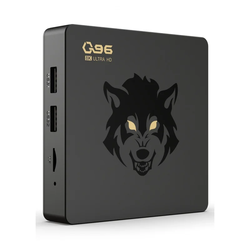 Q96 8K tv box Android 11 Amlogic S905W2 Quad Core 2.4G/5G WIFI UHD HDR 3D 2GB 16GB. Home Theater H. 265 iptv Smart TV Box