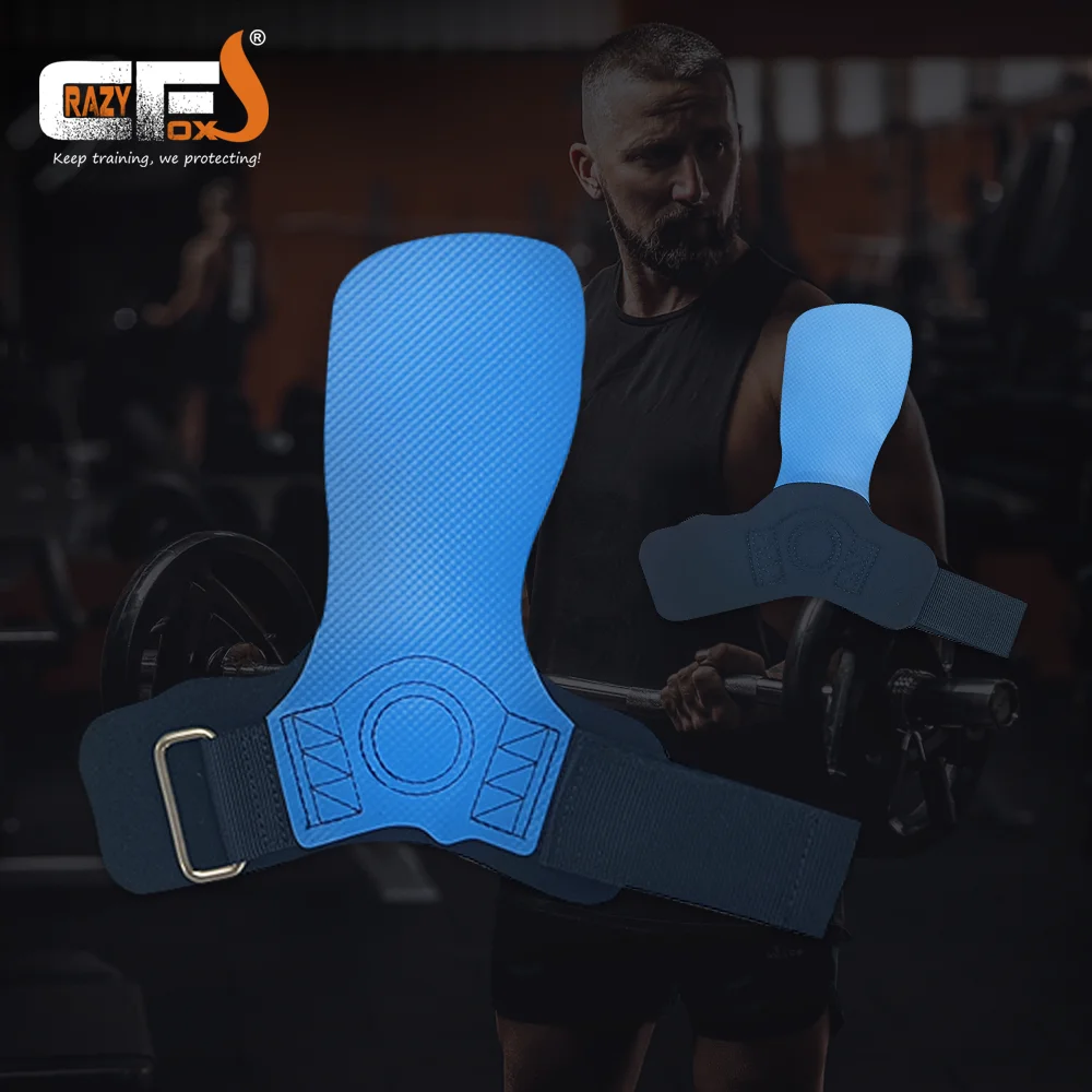 Weight Lifting Grips Heavy Duty Straps Alternative Power Lifting Hooks for Deadlifts Neoprene Padded Wrist Support Calleras 3