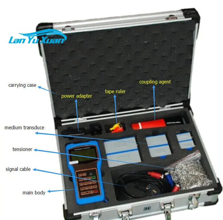 

Handheld,Portable Ultrasonic Flow Meter Water Flow Meter With High Quality