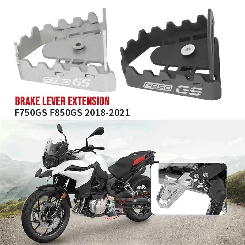 

Foot Lever Pedal Enlarge Extension Rear Brake Peg Pad Extender For BMW F750GS F850GS F 750GS 850GS F750 850 GS 2018-2021 2019