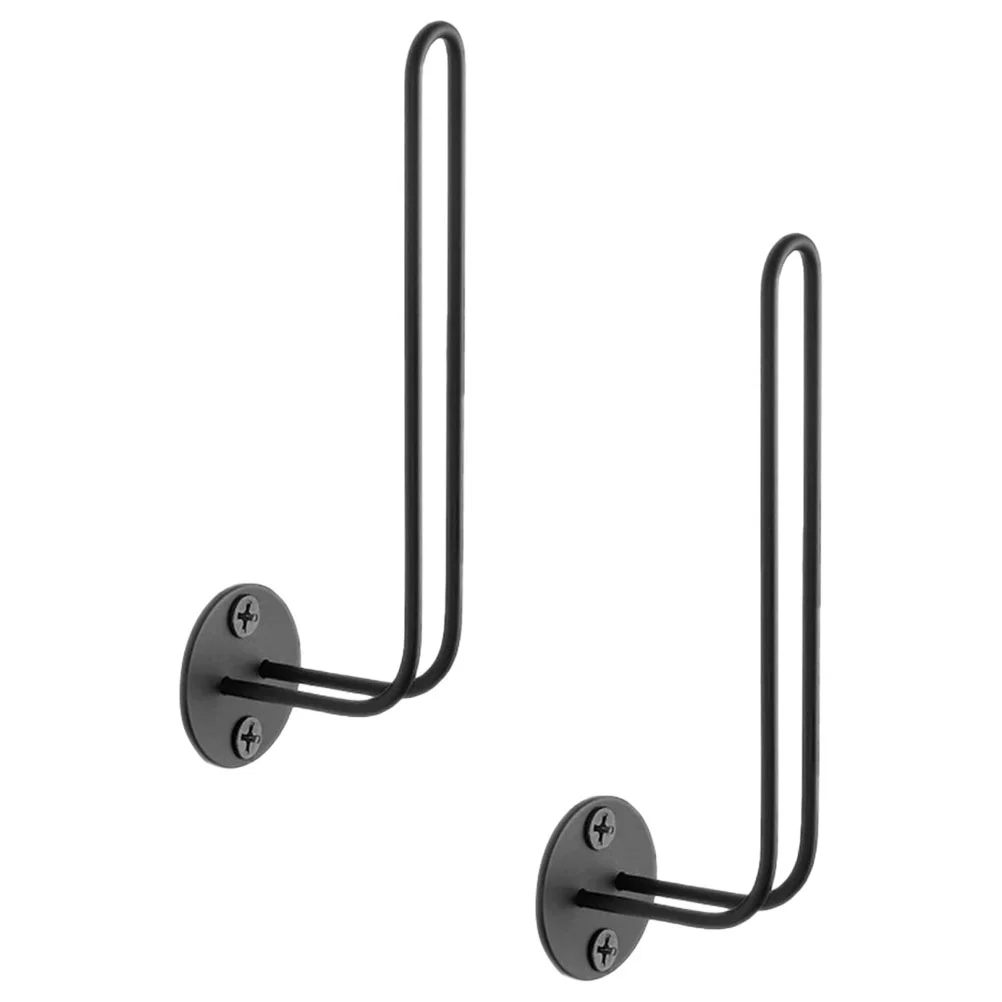 

2 Pcs Baseball Cap Storage Rack Hat Holder Display Shelves Bracket Organizer For Carbon Steel L- Shape Caps