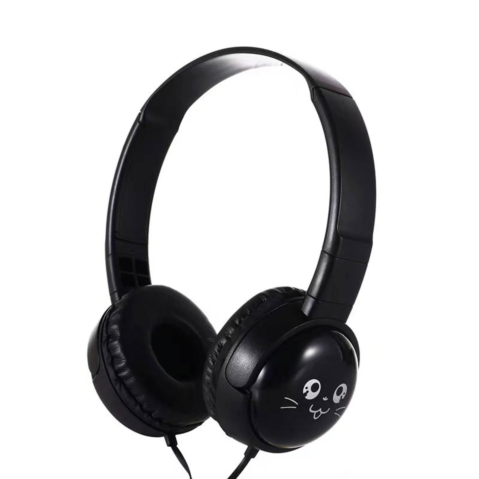 3.5mm Wired Over-ear Headphones Portable Music Earphones for Kids MP4 MP3 Smartphones Laptop Wired Headphones