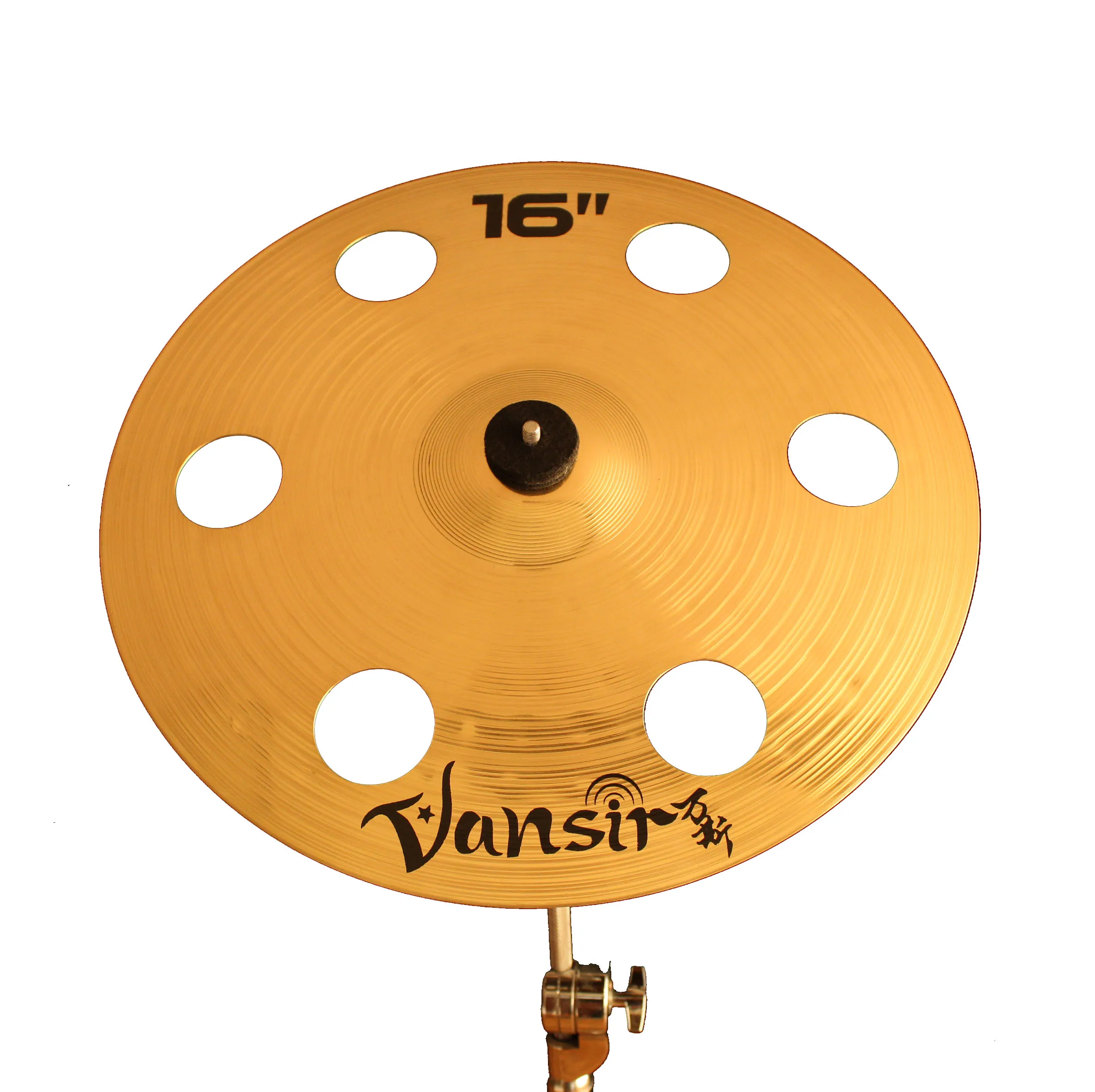 Vansir Brass series Professional cymbals BRX series 16" Ozone Cymbal for Drum Set