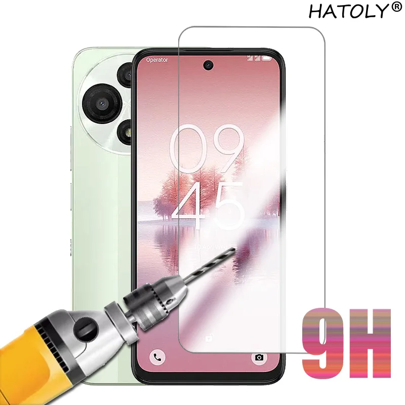 Premium Full-Cover Tempered Glass Screen Protector with Camera Lens Film