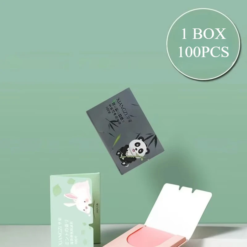 Protable Face Oil Blotting Paper Matting Face Wipes Facial Cleanser Oil Control Oil-absorbing Cleaning Tools