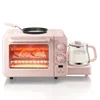 3 In 1 Breakfast Machine Multifunction Electric Bread Pizza Oven Grill Mini Oven Eggs Frying Pan Health Pot Household DSL-C02B1 1