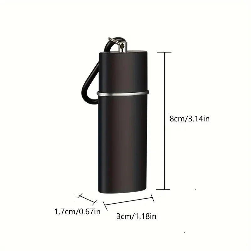 휴대용 포켓 재떨이 | 자동차, 여행, 캠핑, 사무실 및 가정용으로 적합한 누수 방지 및 내구성 있는 ABS 디자인 | 남녀공용 컴팩트