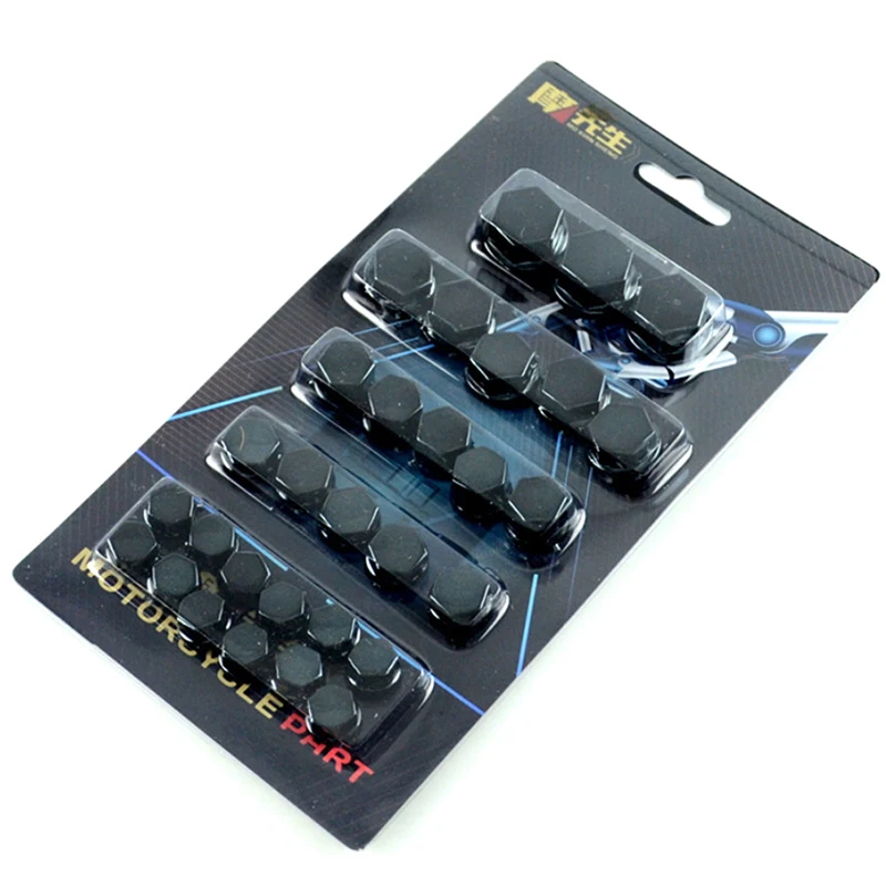 Bike Nuts 30Pcs Motorbike Engine Frame Decal Scooter Screw Cap Cover For Honda Yamaha KTM Moto Bolt Decal Motorcycle Accessories motorcycle accessories,motorcycle screw caps,motorcycle nut covers