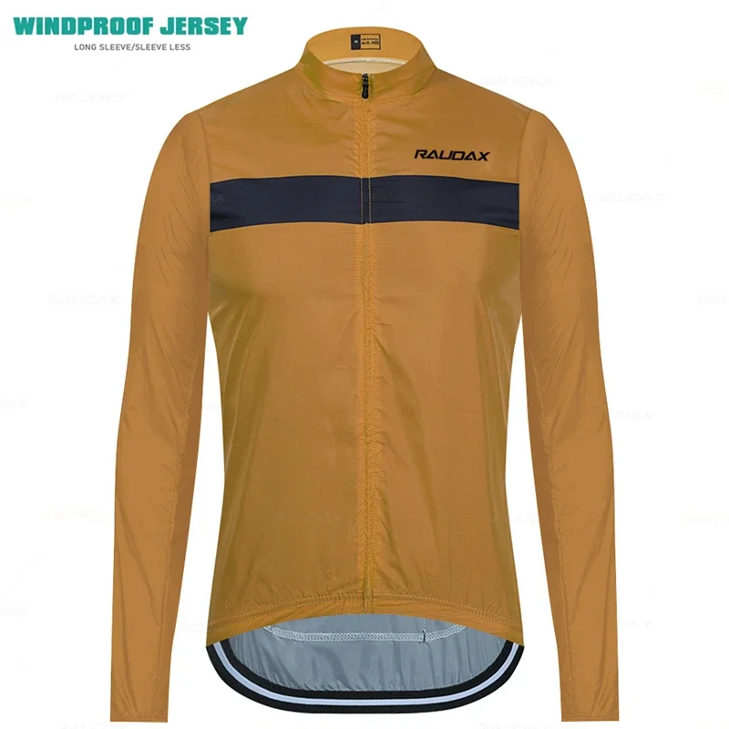 Raudax Cycling Jackets Unisex Windproof UV Protection Compact Top