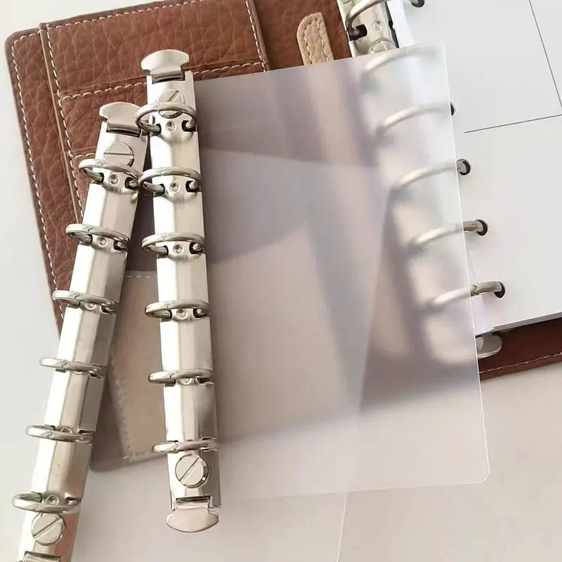 1Piece A6A7A8 Metal Loose Leaf Notebook Binder Ring Student Scrapbook Planner Coil Book DIY Decor Binder Ring Folder Accessories