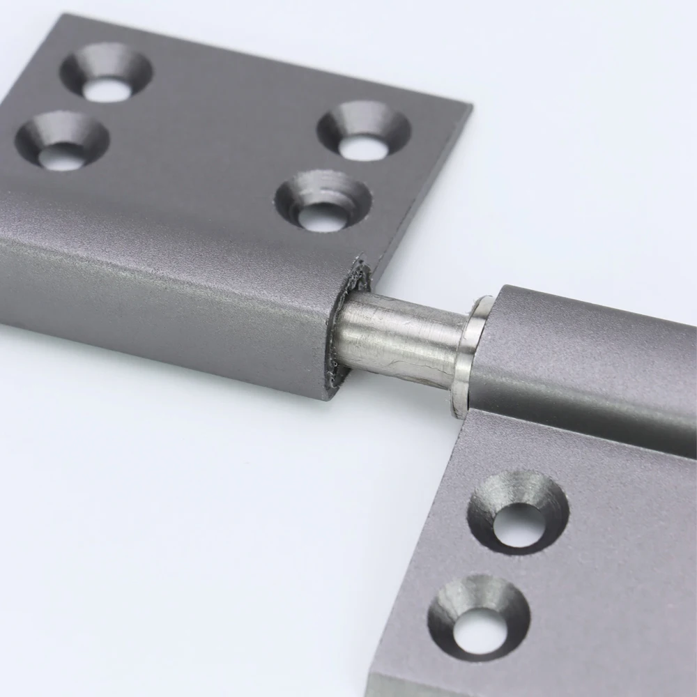 Description Picture 5 of itemaluminum alloy lift off glass door fitting hinge detachable flag type metal door hinge