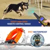 Electric Dog Training Collar Detachable Bark  Rechargeable Anti Barking Shock Vibration Collar for All Dogs Pet with Clicker 2