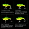 Aorace 5pcs/box Metal VIB 3/7/10/15/20g Fishing Lure Vibration Spoon Hard Baits Crankbait Wobbler Swimbait Cicada VIB Tackle 5