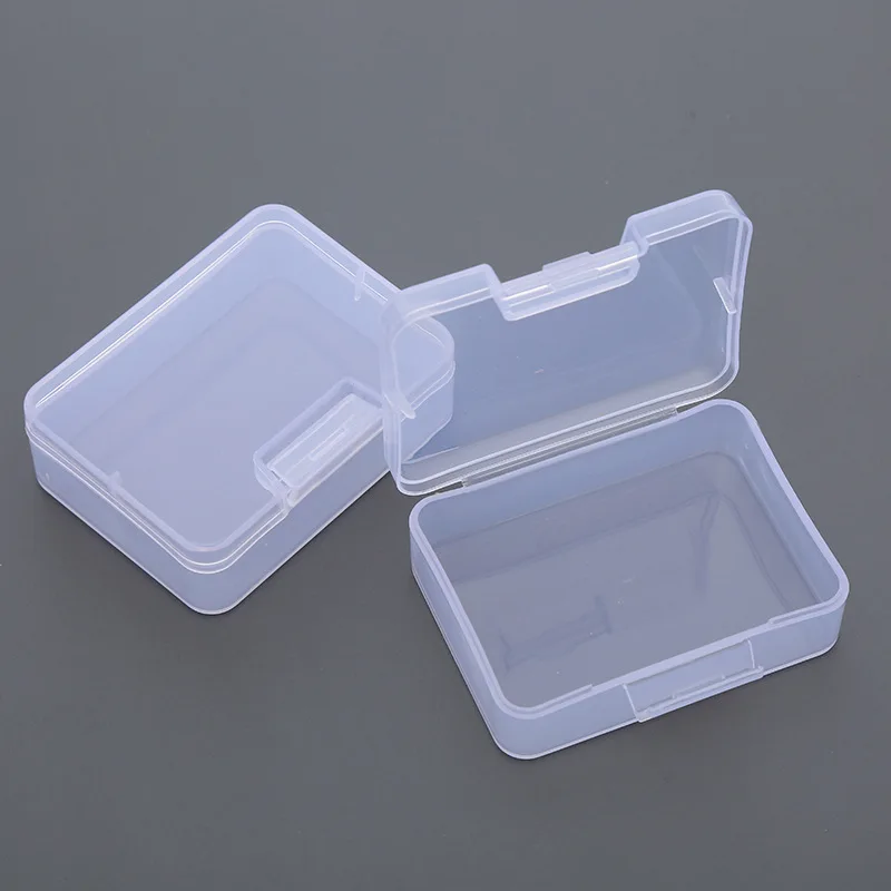 Mini Plastic Storage Box Transparent Small Square Jewelry DisplayCase Earrings Rings Jewellry Organizer Container Dropship box for android13 x88 mini 13 rk3528 8khd box 2gb 16gb wifi 2 4g 5ghz dropship