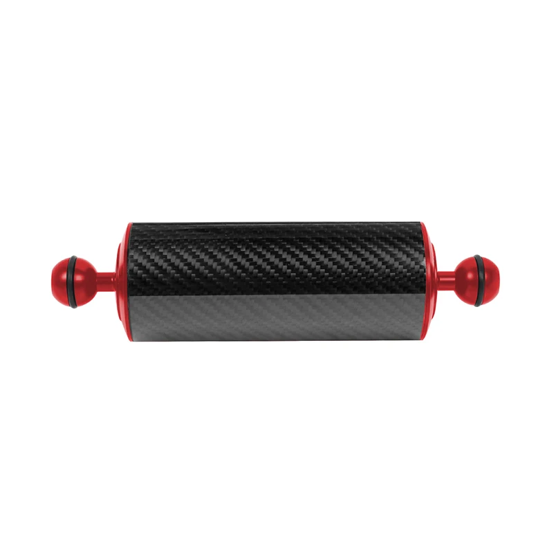 Carbon Fiber Extension Tray Arm Float Buoyancy Aquatic Arm Dual Ball SLR Camera Diving for Gopro yi EKEN for DJI for OSMO Action 3