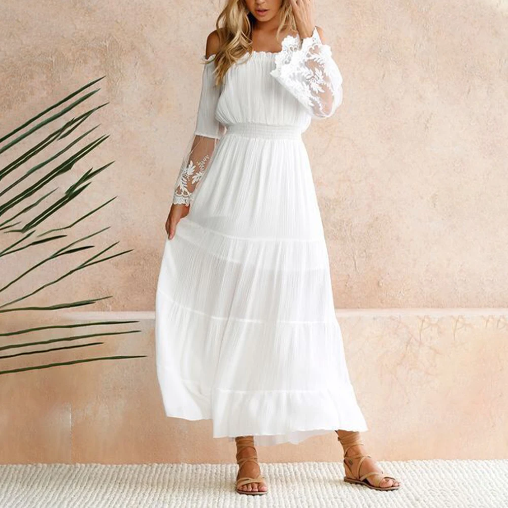 

Female Womens Dress Ladies Beach Dress Beach Comfortable Holiday Comfy Party Fashion Vacation New Wedding Stylish