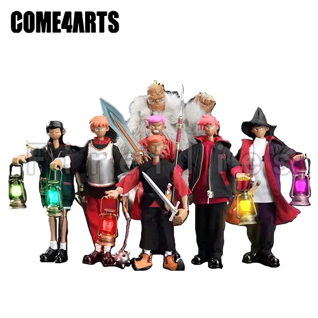 COME4ARTS 6pcs/Set 20CM Hotsell Fashion Aimee Toys Magic Witch Island Series Action Figure Model Best Festival Gift 1