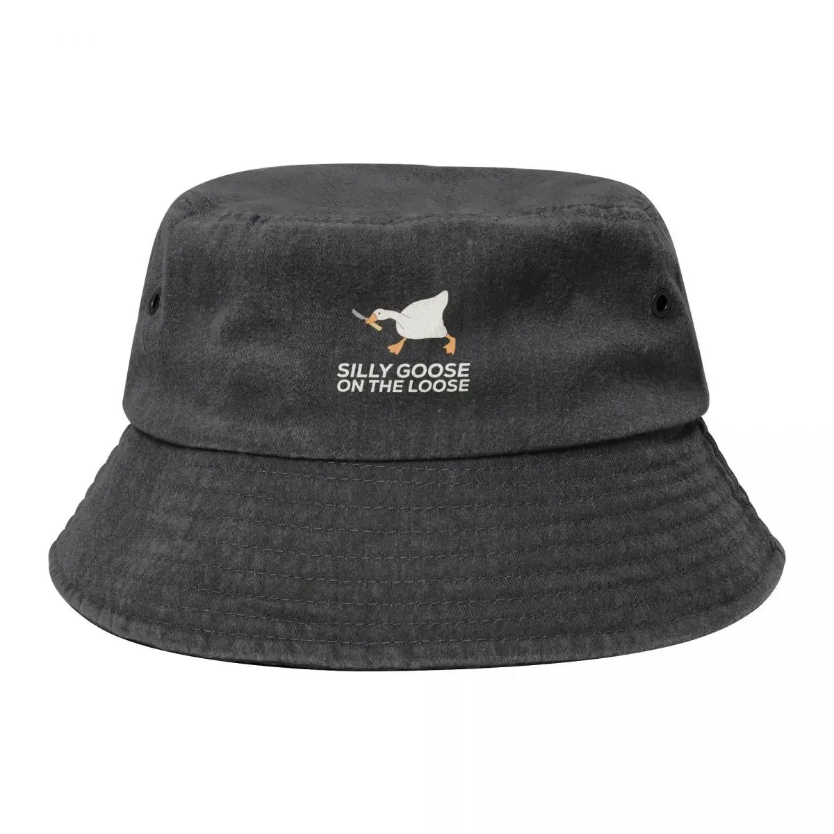 Silly Goose on the Loose Bucket Hat Beach Bag Hat Man Luxury For Men Women's