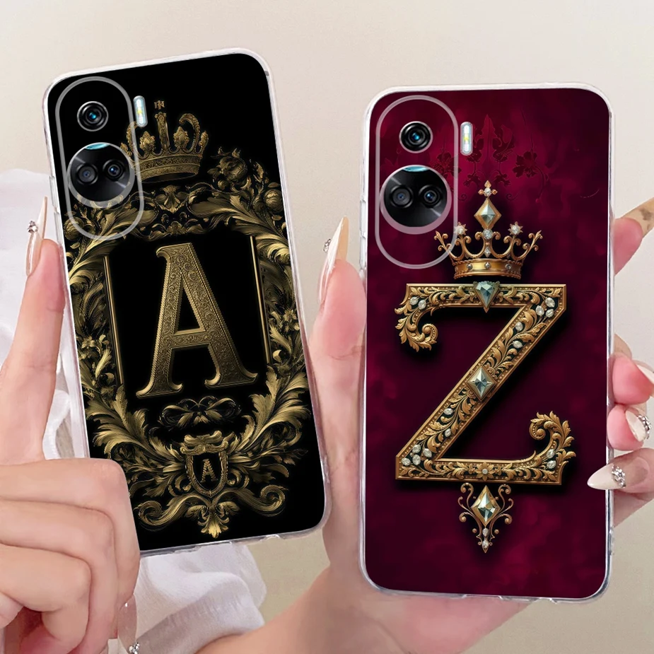 Cute Crown Letters Soft Slim Phone Case