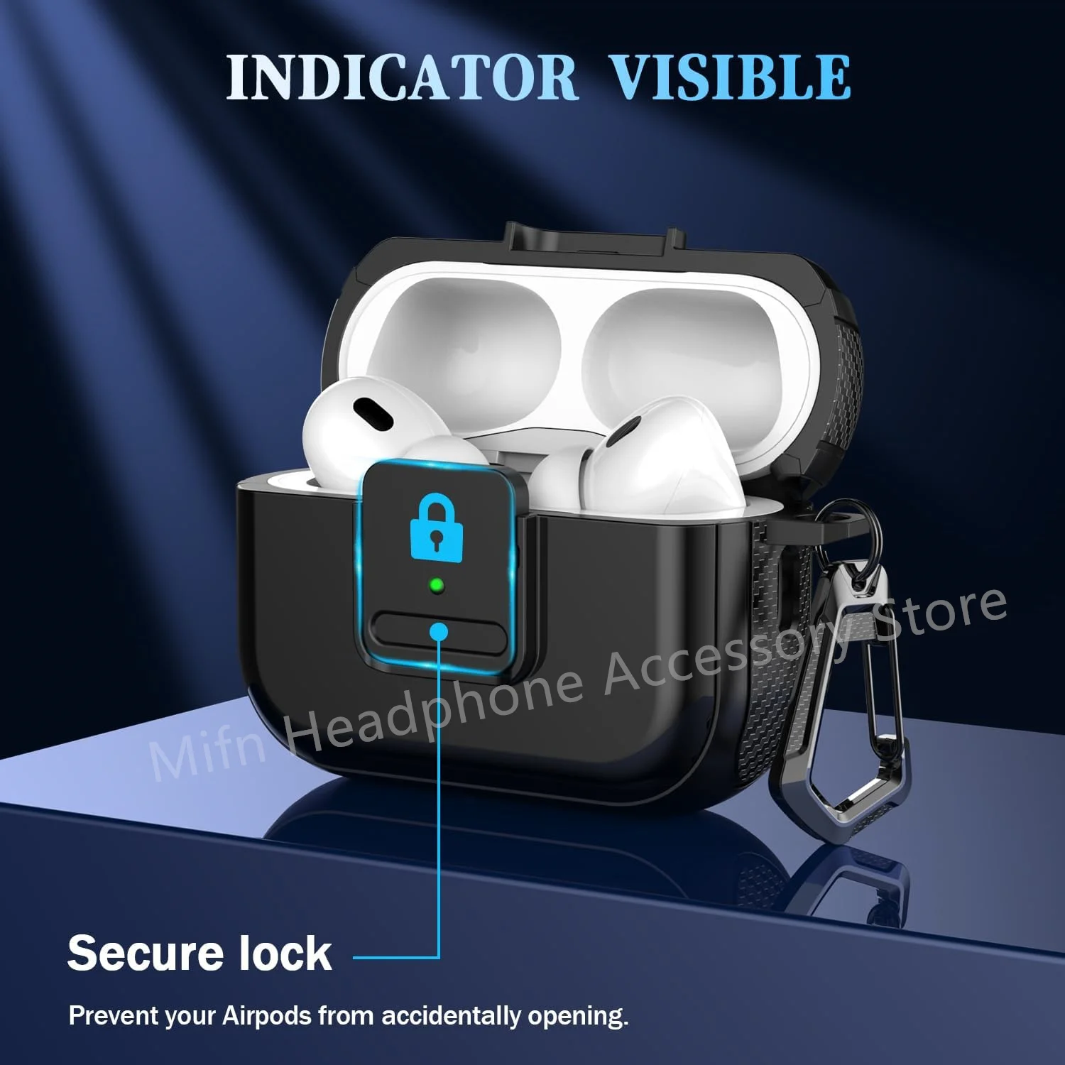 New For Magnetic MagSafe Armor Earphone Case For 2023 New AirPods Pro with Secure Case Compatible With Airpods Pro 2 /Pro/3/2/1