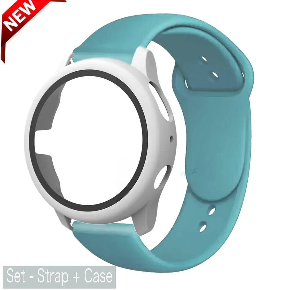 Protective Glass Film Case & Strap Set with Bracelet Accessories