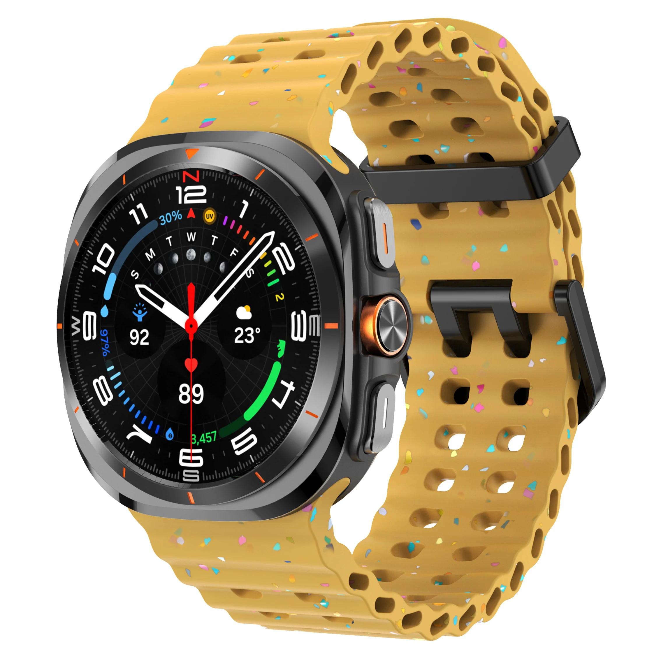Silicone Breathable Marine Strap Wristband Bracelet
