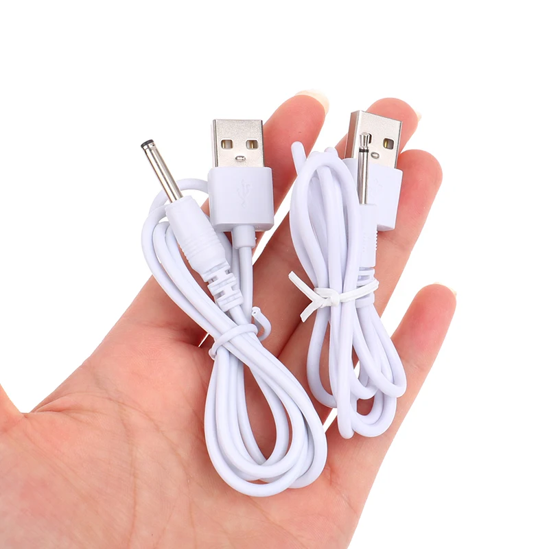 Charging Cable Replacement DC Charging Cable 2.5mm USB Adapter Cord Fast Cord Massage Product Accessories 1PCS charging cable