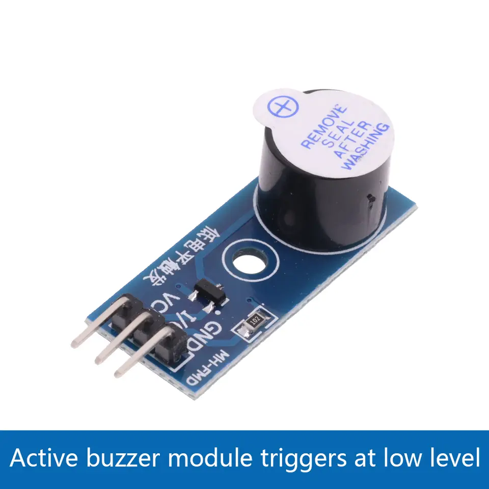 High Quality Active/ Passive Buzzer Module DC 3.3-5V For Arduino Smart Car DIY Kit Low Level Trigger Control Board Sound Sensor image 8