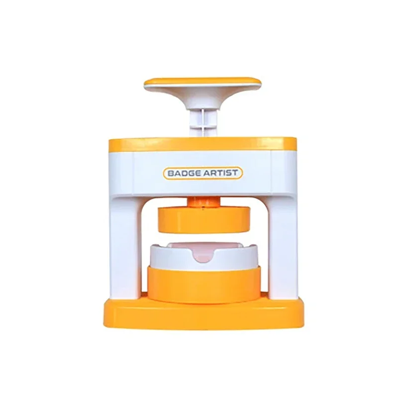 Mini Handheld Button Badge Press Machine Badge Button Maker Machine For Children Kids Boys Girls Christmas Gift 48pcs Parts