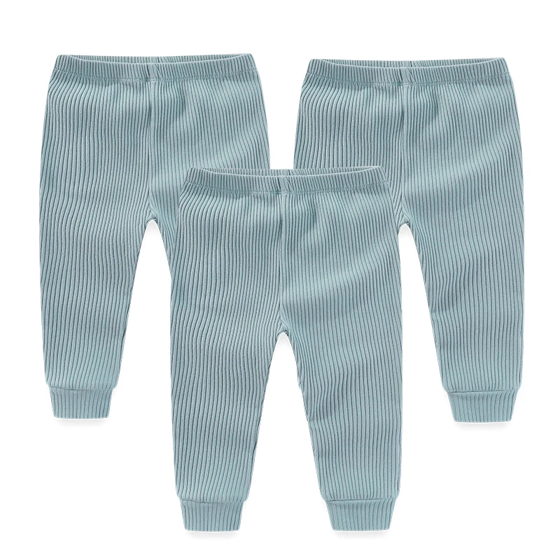 Newborn Solid Color Baby Girl Trousers 0-24M Cotton Baby Boy Pants Autumn Print Cartoon Spring 3/5Pieces for baby trousers cotton pants