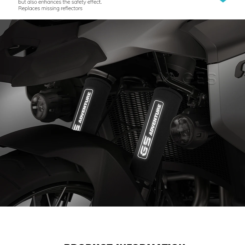 Motorrad Gabel Schutz Abdeckung Für BMW R1250GS R1200GS Abenteuer R1250GS R1200GS ADV Stoßdämpfer Staub Schutz – Detail 5