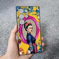 Frida Kahlo Shockproof Soft Phone Case - Samsung A31 4G (Black1)