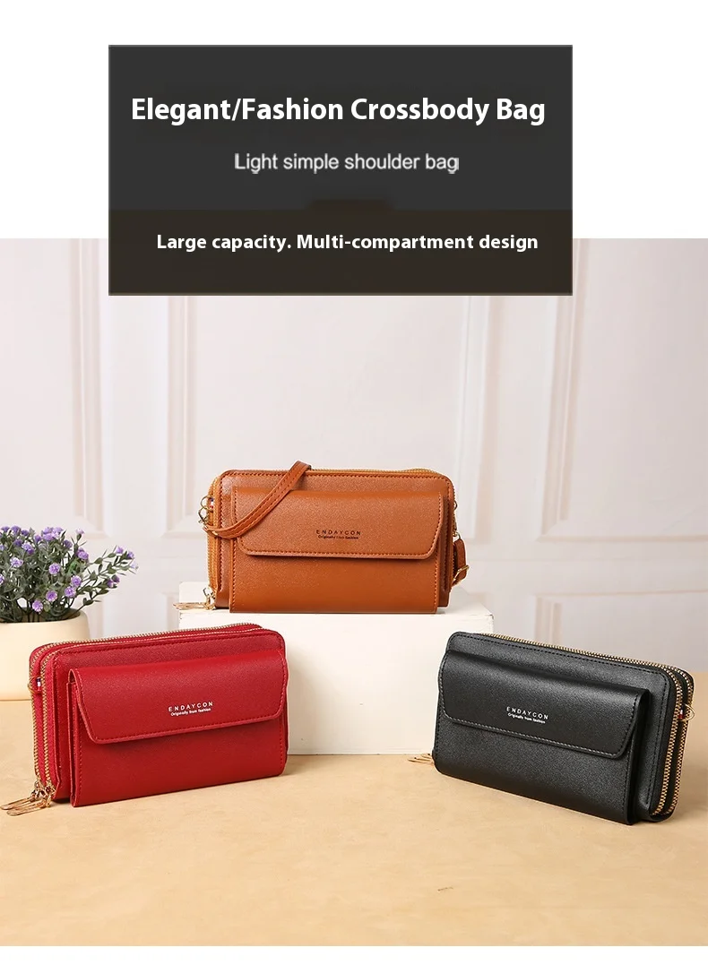 Women's Crossbody Bag Versatile Large Capacity Shoulder Handbag_voghion.com