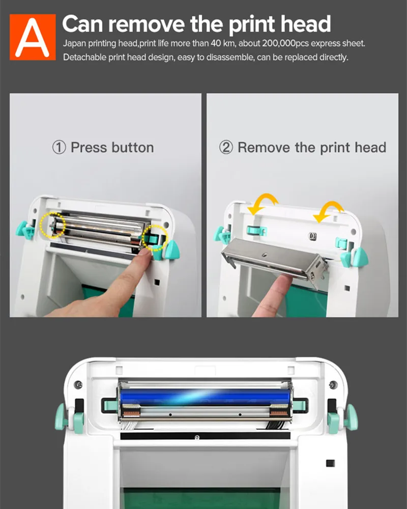 mini printer peripage M8 Shipping Label 2-4 Inch Express Waybill Product Price Barcode QR Code Sticker 25.4-118mm USB Bluetooth Thermal Printer mini pocket thermal printer