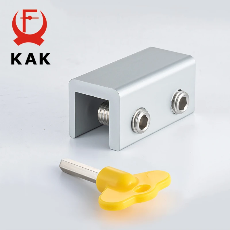Window lock KAK Adjustable Window lock stopper Safety locks for Kids and Pets Anti-theft Door lock Non punch Sliding window hardware