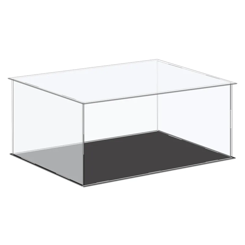 Transparent Acrylic Display Case Plastic Storage Box Cube Assemble Dustproof Showcase for Collectibles Action Figures Toys acrylic display stand acrylic display case acrylic display box display stand