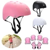 7Pcs Helmet Knee Elbow Protective Gear Set Kids Protective Gear Set for Bicycle Cycling Skateboard Scooter Skating 1
