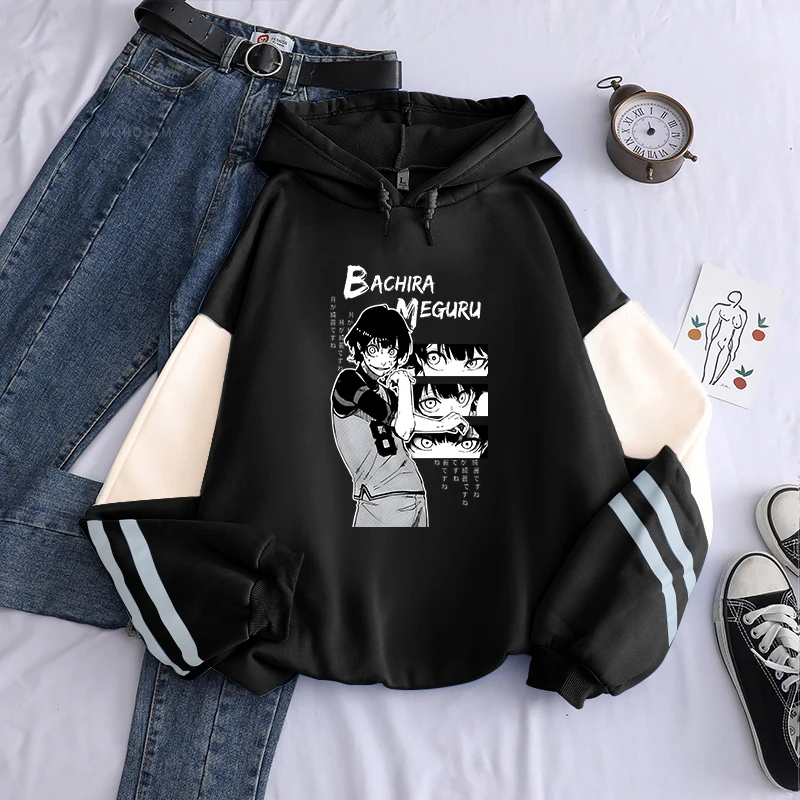 Anime BLUE LOCK Bachira Meguru Printed Hooded Men Women