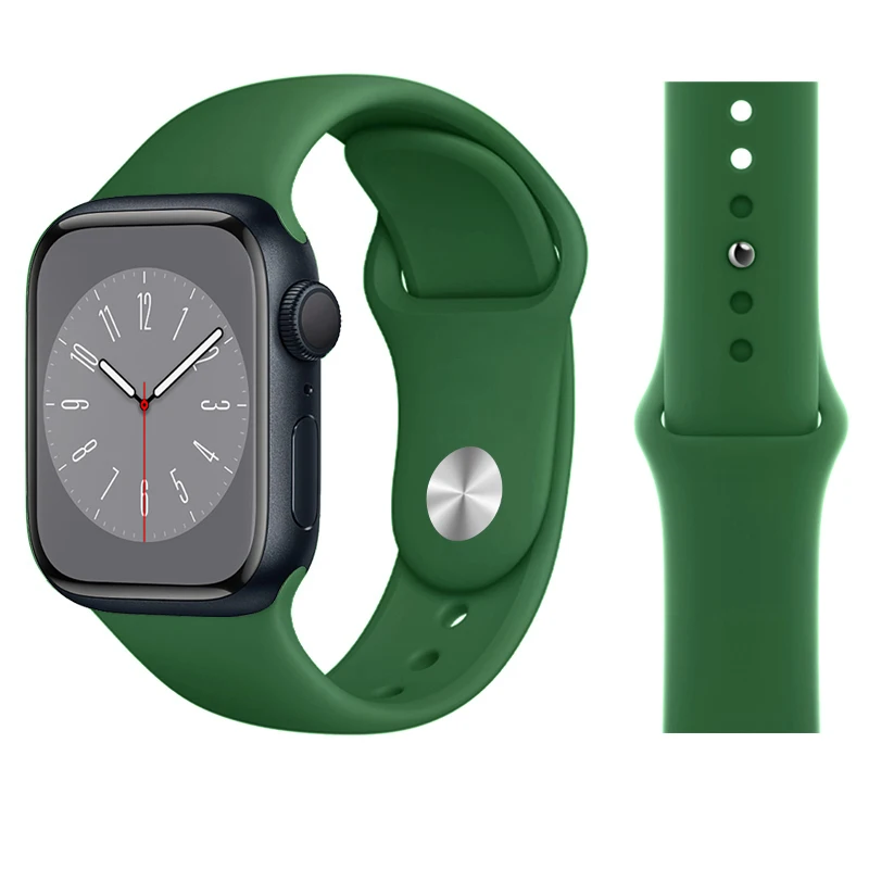 ตัวเลือกสินค้า สายซิลิโคนสุดเก๋สำหรับ Apple Watch ใส่สบายไม่ร้อน