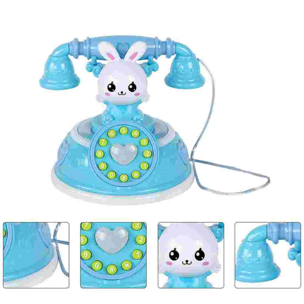 Simulated Telephone Small Toy Toys for Kids Child Cartoon Plastic Shape Plaything