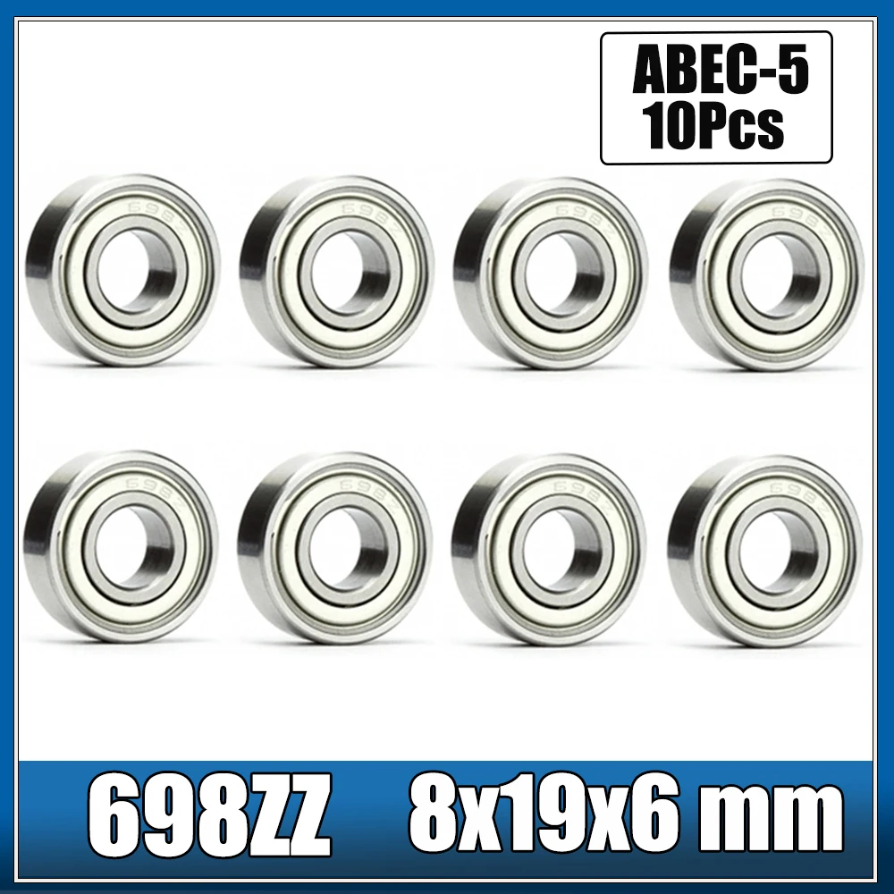 698ZZ-Bearing-ABEC-5-10PCS-8x19x6-mm-Miniature-698Z-Ball-Bearings-698 ...