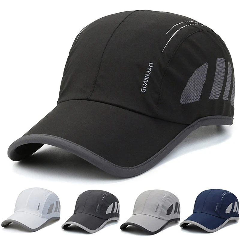 Breathable Mesh Visors Hat Professional Golf Caps Men Outdoor Sports Sun Hats for Cycling Hiking Camping Comfortable Tennis Cap