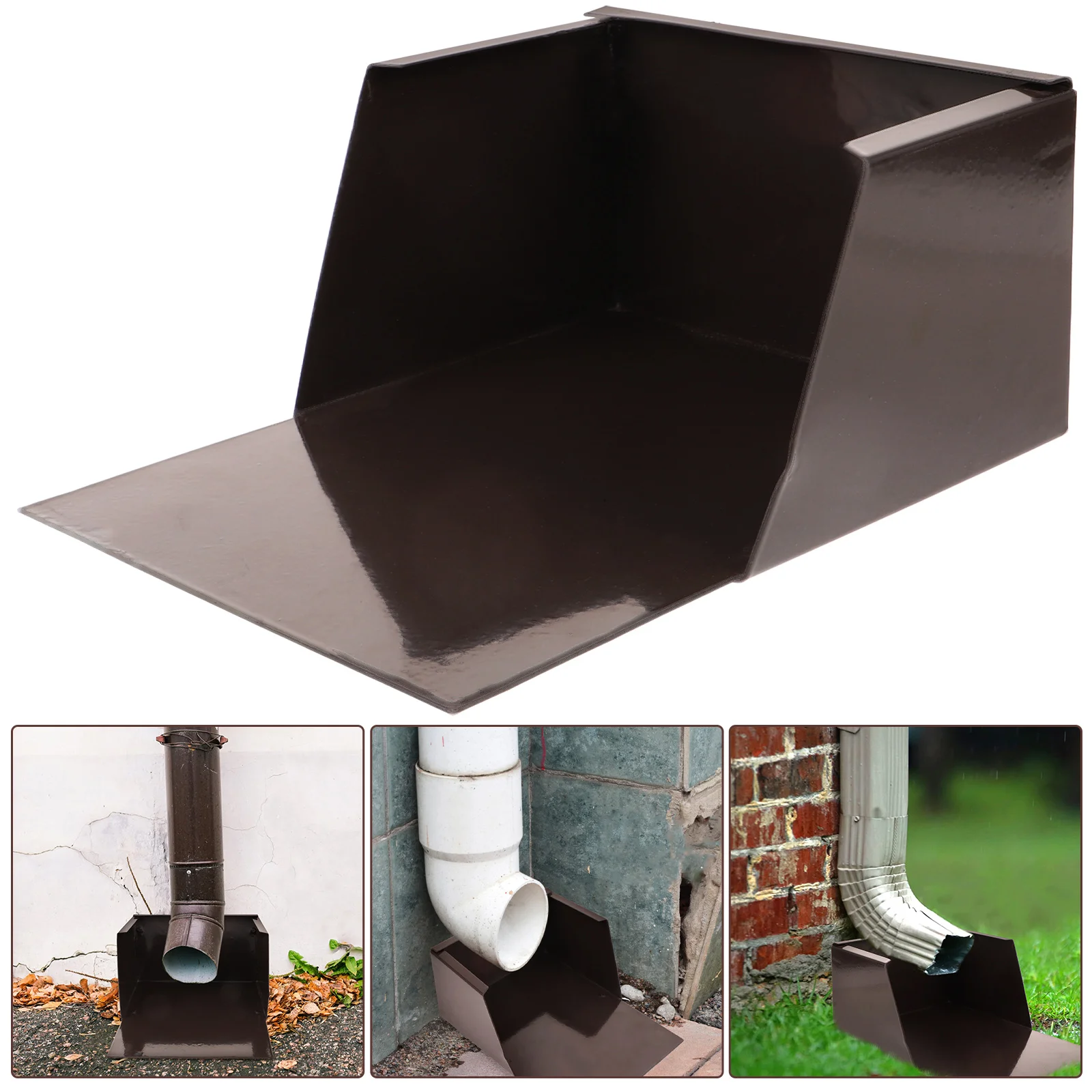 

Downspout Splash Block Rain Gutter Splash Block Gutter Downspout Splash Block